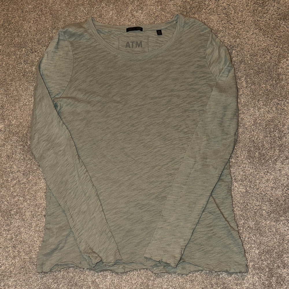 ATM Anthony Thomas Melillo Sage Long Sleeve Tee